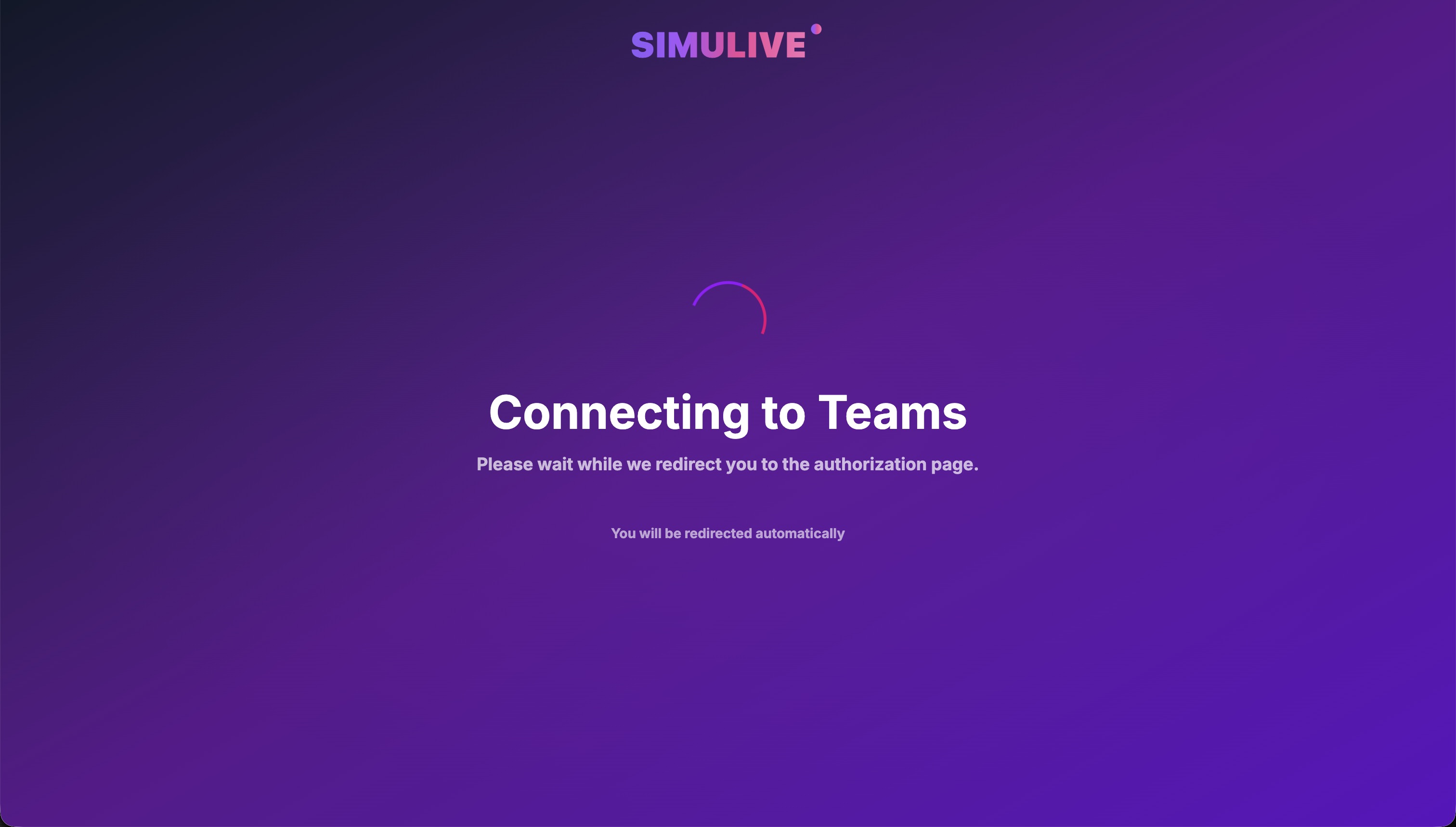 SimuLive Microsoft Teams automated meeting and webinar setup